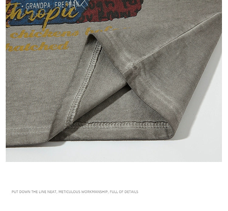 CITYBOY ANIME GRAPHIC PRINTED SLEEVELESS SUMMER TEE