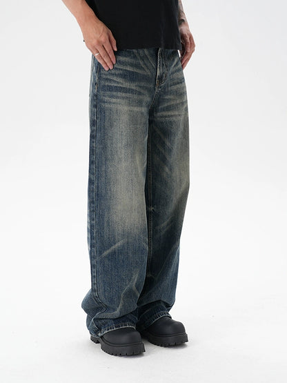 Untold Heavy Washed Baggy Jeans