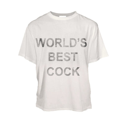 Untold Vintage Distressed Heavy White T-Shirt