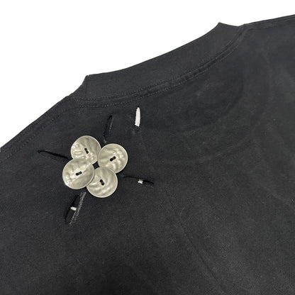 Handmade Metallic Petals Top