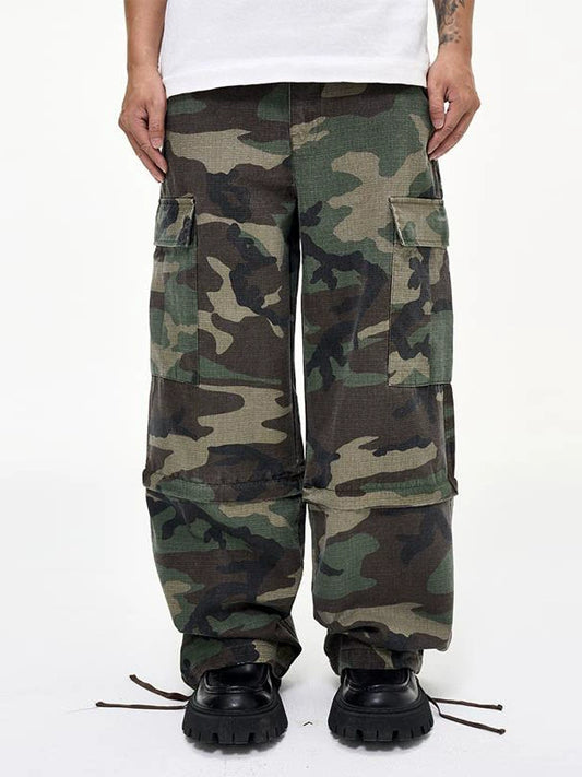 Untold Detachable Camouflage Cargo Pants