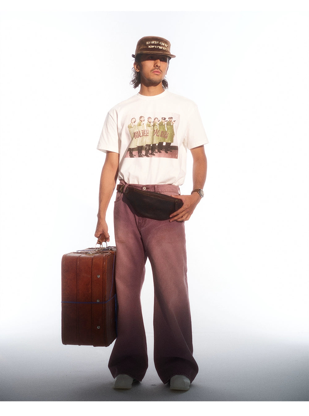 UNTOLD TREND VELVET FLAT BRIM BASEBALL UNISEX CAP