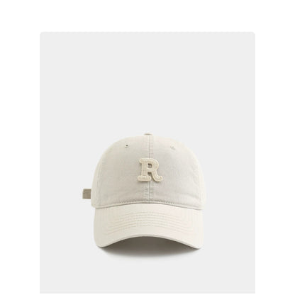 Letter Patched Baseball Cap