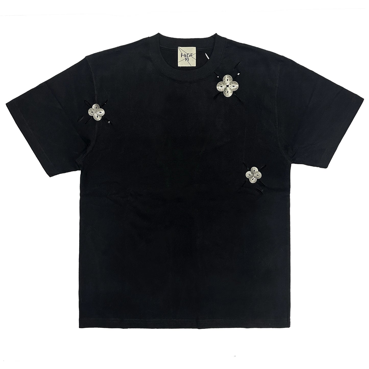 Handmade Metallic Petals Top