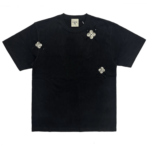 Handmade Metallic Petals Top