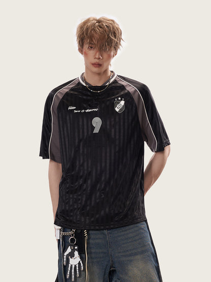 Premium Breathable V-Neck Jersey