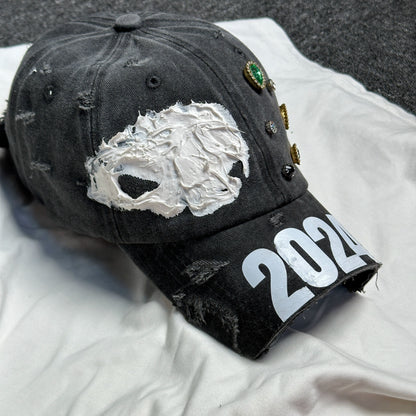 UNTOLD HAND BRIM DISTRESSED 2024 CUT WASHED CAP