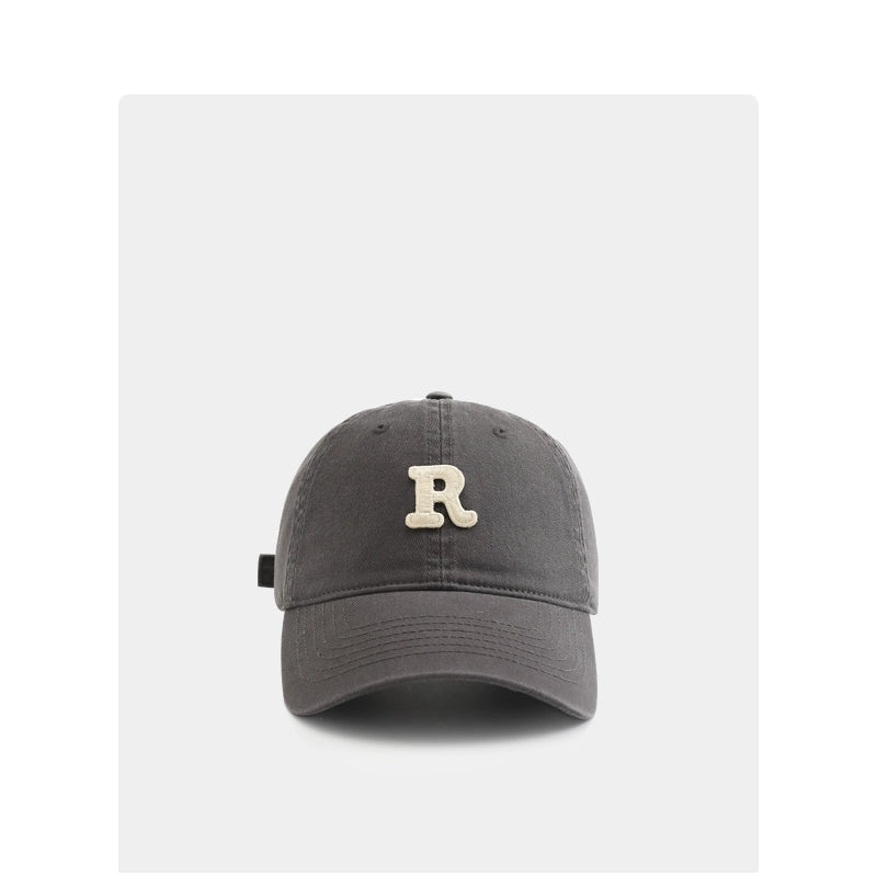 Letter Patched Baseball Cap