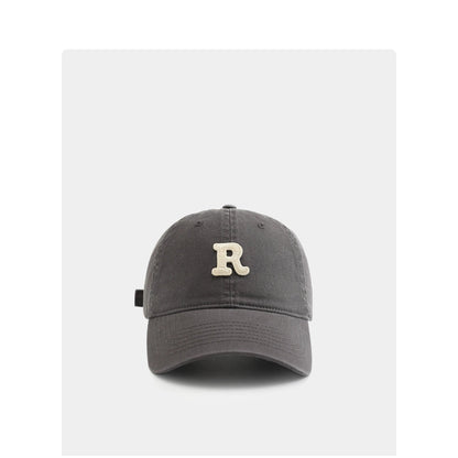 Letter Patched Baseball Cap