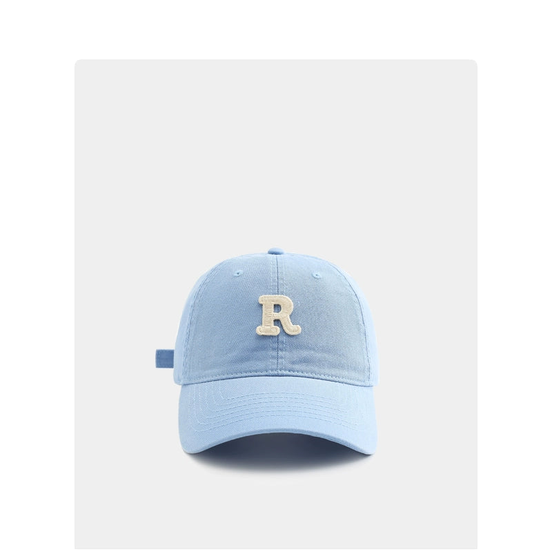 Letter Patched Baseball Cap
