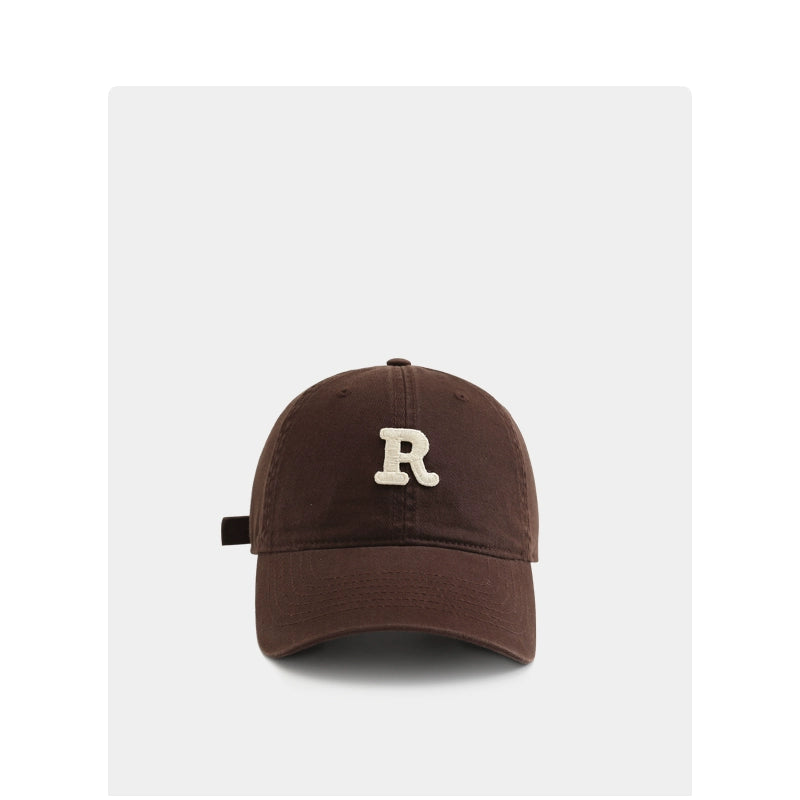 Letter Patched Baseball Cap