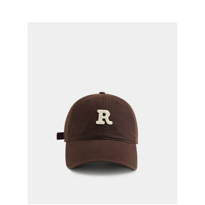 Letter Patched Baseball Cap