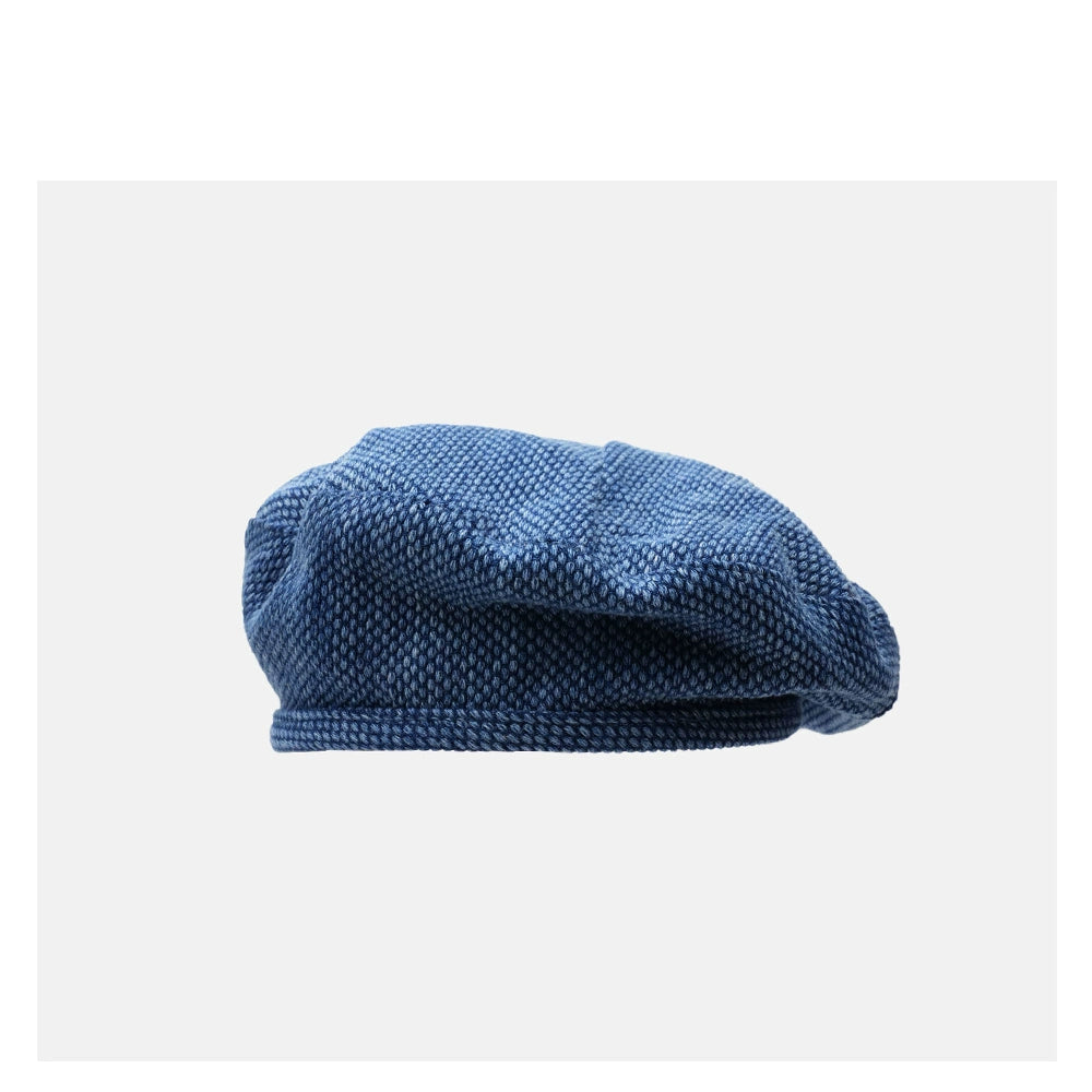 VERSATILE UNISEX  DENIM DISTRESSED BERET