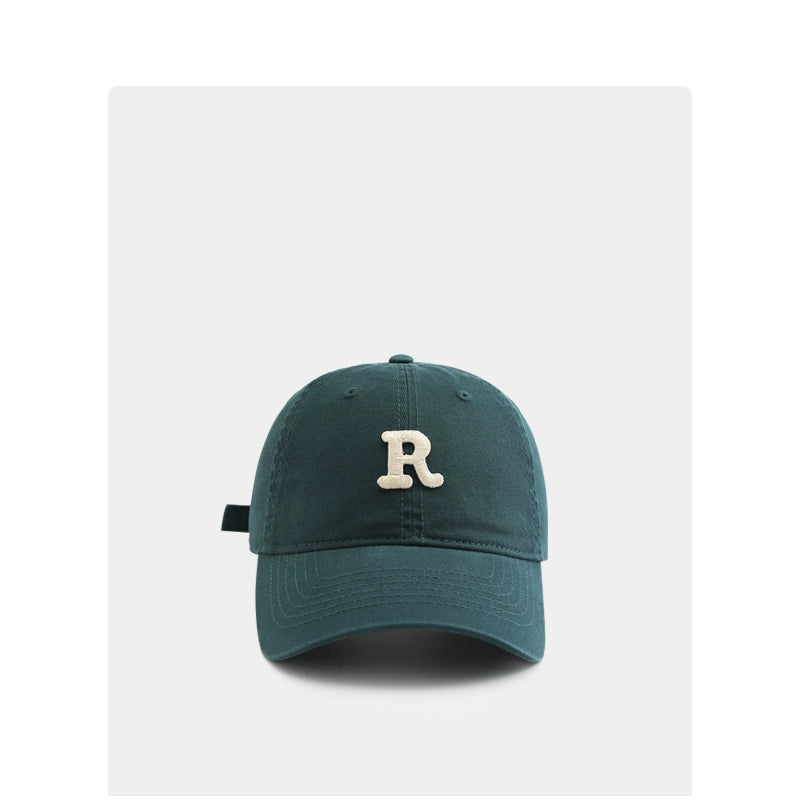 Letter Patched Baseball Cap