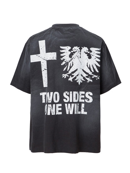 Vintage Washed Gradient T-Shirt