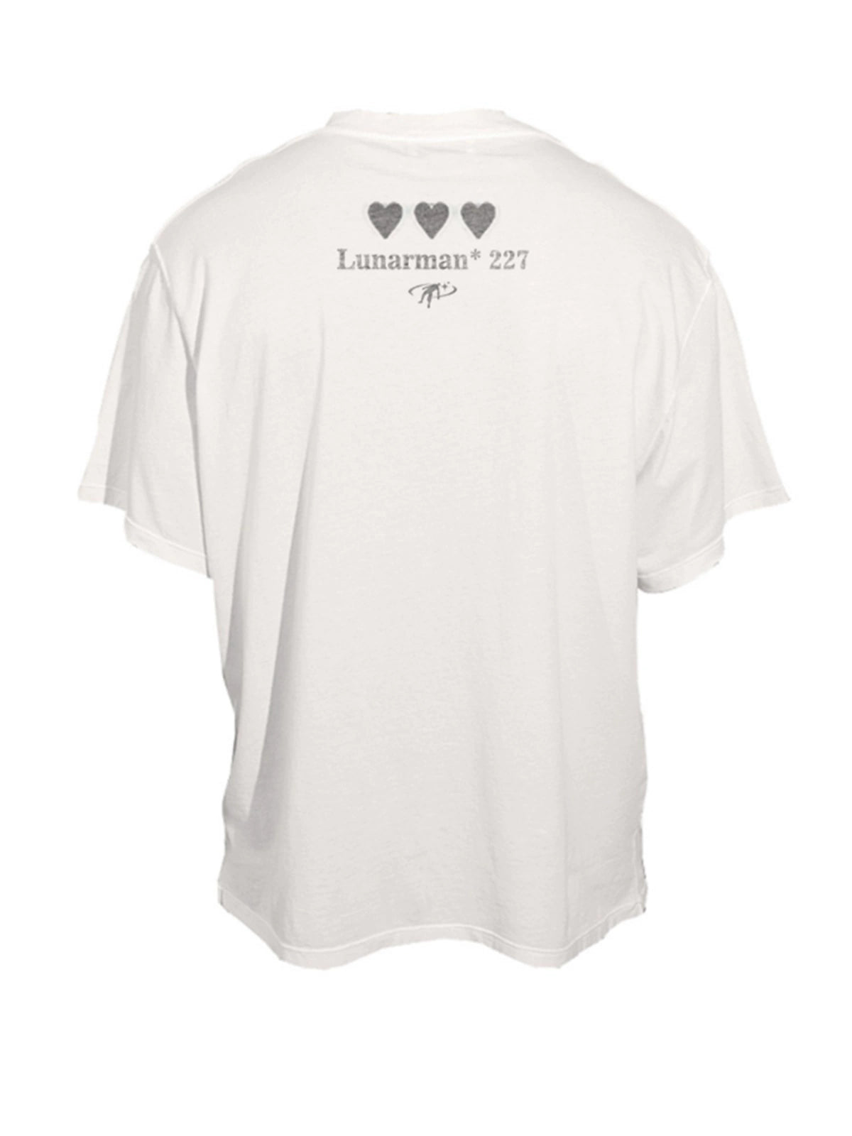 Untold Vintage Distressed Heavy White T-Shirt