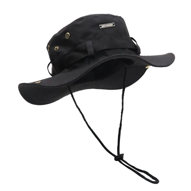DRAWSTRING FISHERMAN SUMMER HAT