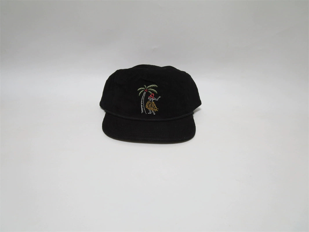 ALOHA CHILL THIN CORDUROY FLAT BRIM BASEBALL HAT