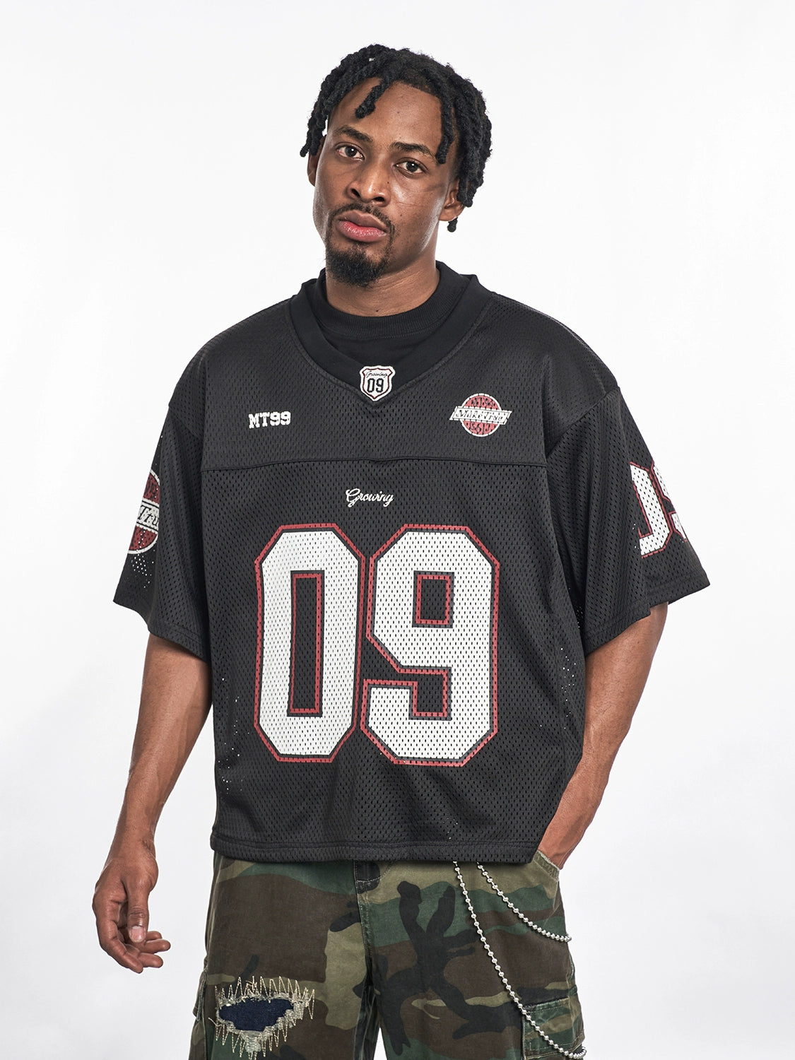 MTO9 V-Neck Mesh Summer Jersey