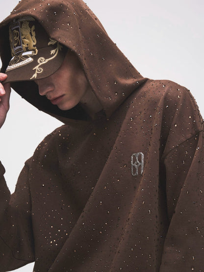 Double Lion Vine Embroidered Cap