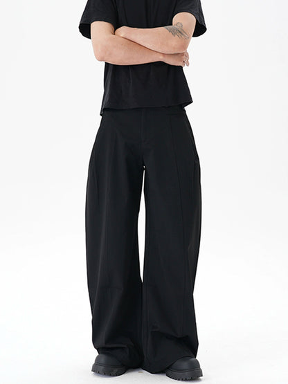 Untold Premium Wide-Leg Scimitar Trousers