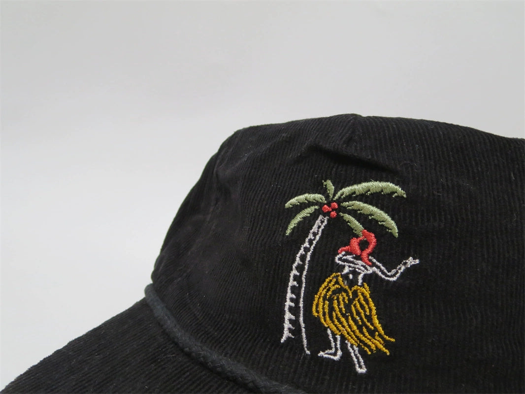 ALOHA CHILL THIN CORDUROY FLAT BRIM BASEBALL HAT