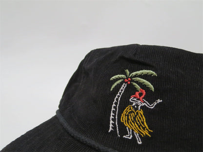 ALOHA CHILL THIN CORDUROY FLAT BRIM BASEBALL HAT