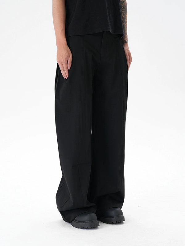Untold Premium Wide-Leg Scimitar Trousers