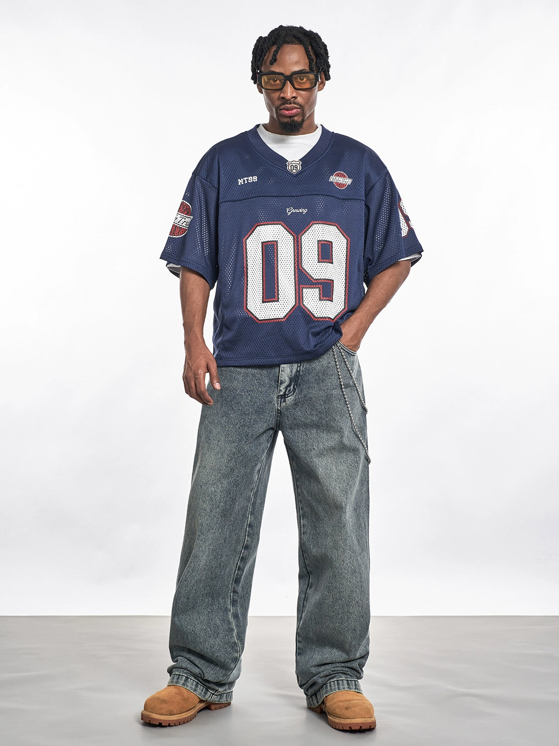 MTO9 V-Neck Mesh Summer Jersey