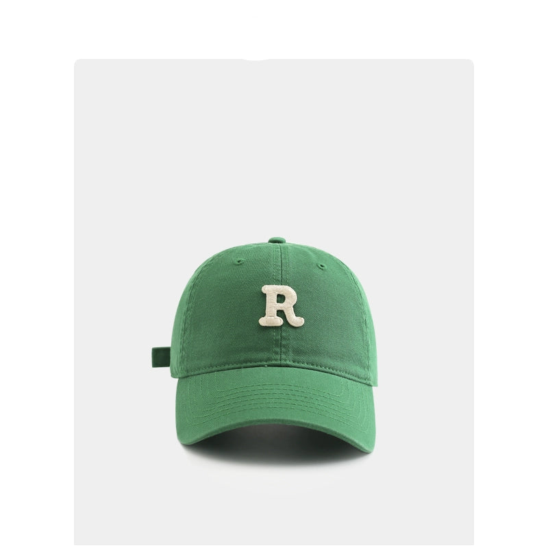 Letter Patched Baseball Cap