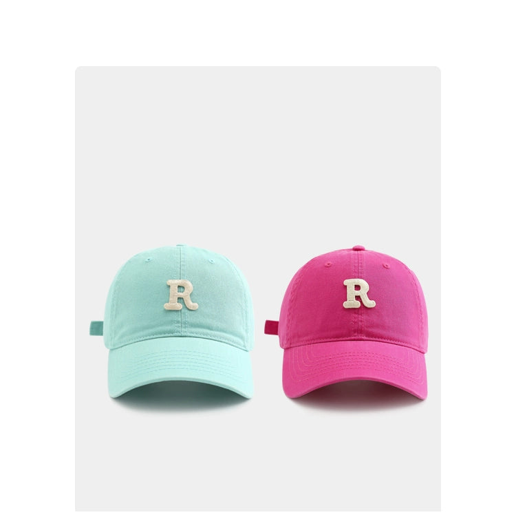 Letter Patched Baseball Cap