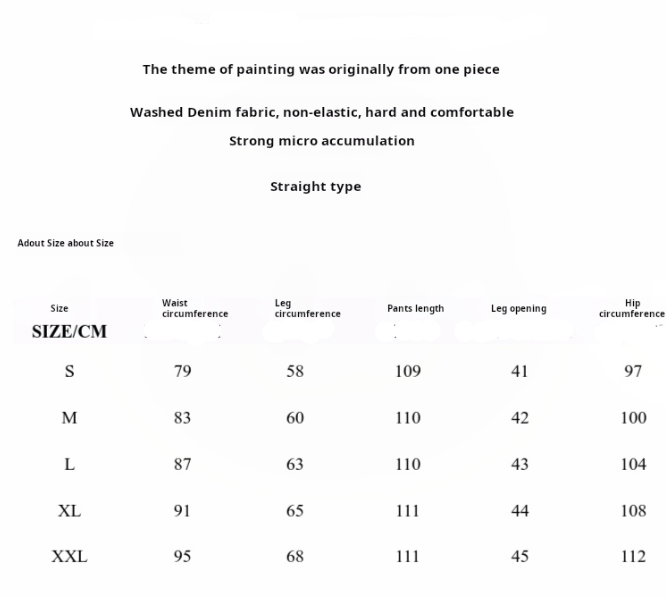 Untold Unisex Crochet Embroidered Straight Jeans