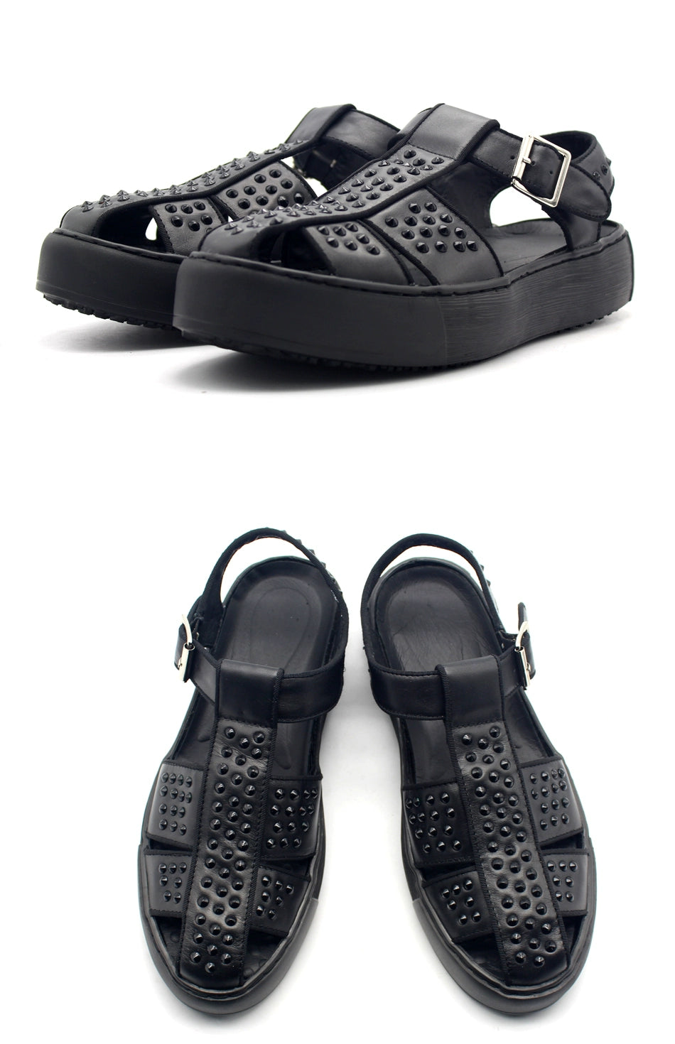 Handmade Studded Roman Sandals