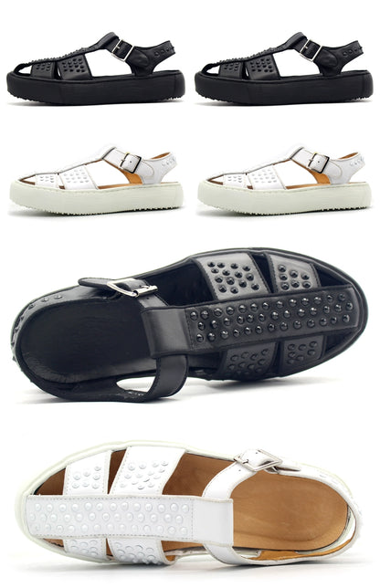 Handmade Studded Roman Sandals