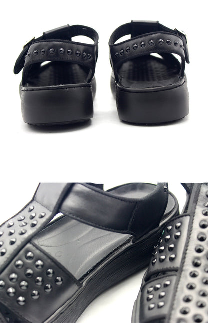 Handmade Studded Roman Sandals