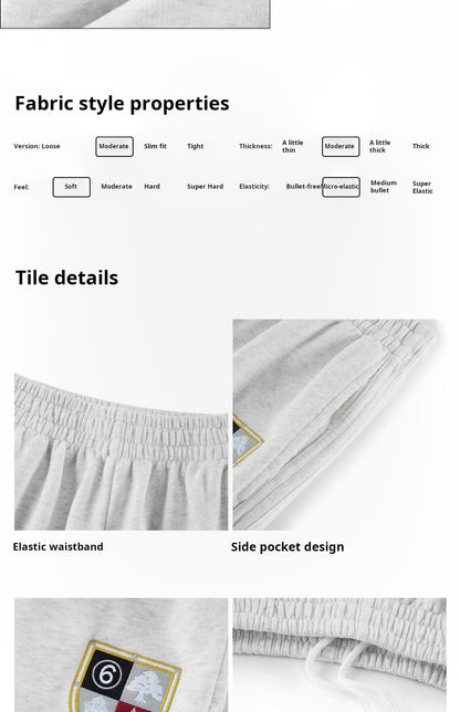 Untold Embroidery Badge Baggy Sweatpants