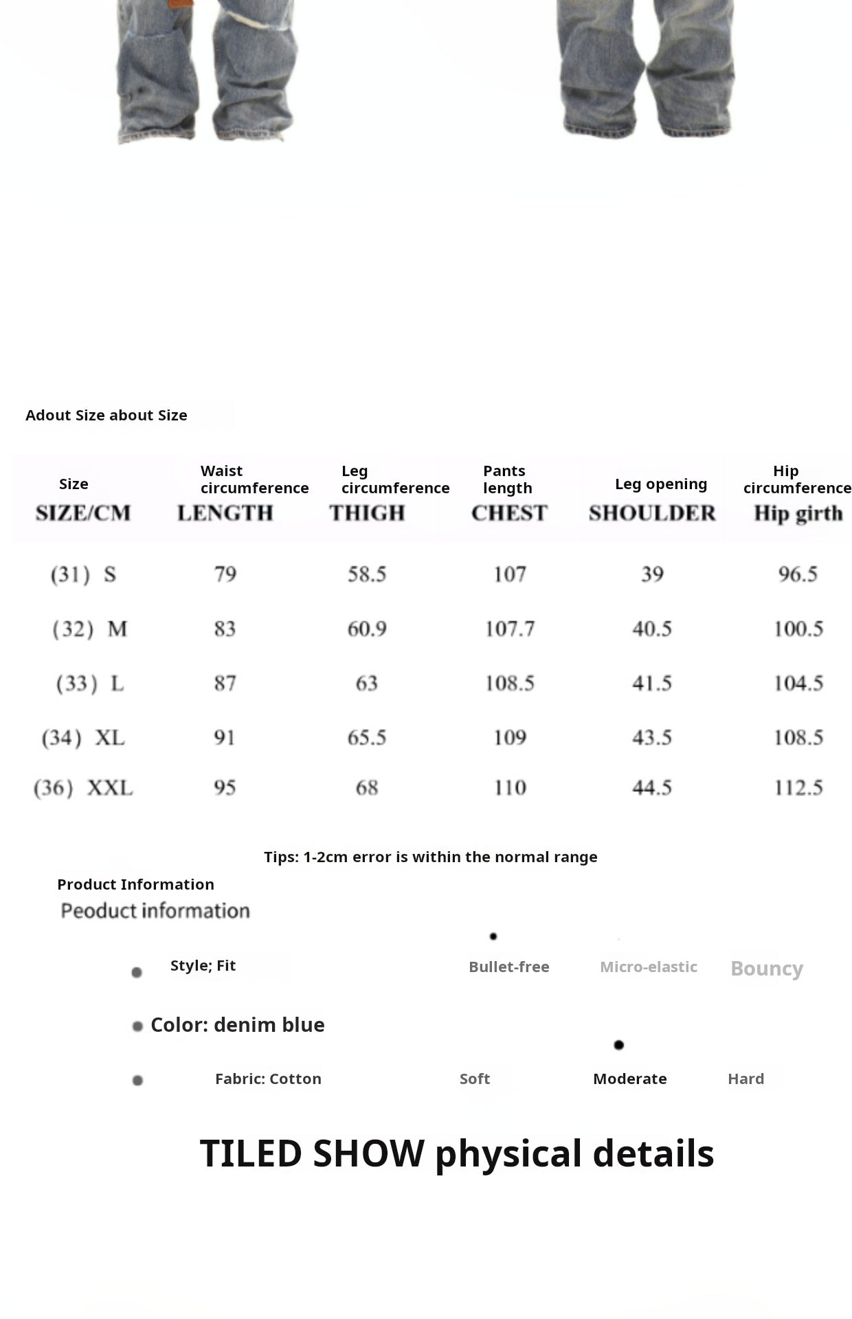 Untold Washed Crochet Embroidered Ripped Jeans