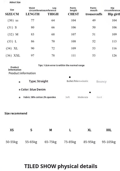 Untold Dark Blue Wool Embroidered Jeans